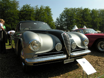 Italiaspeed's favourite car on display: the 1951 Alfa Romeo Villa d'Este Helvetia Geneva show car