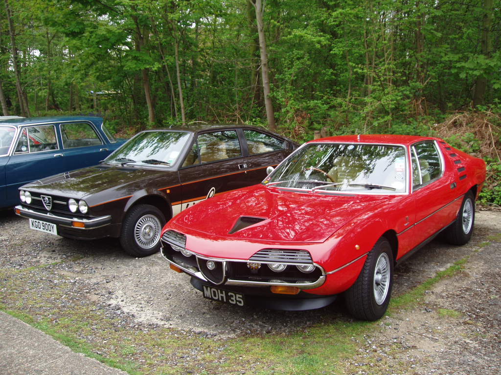 Alfa Romeo at the Auto Italia 2005 'Spring Italian Car Day' at Brooklands - 30th April 2005