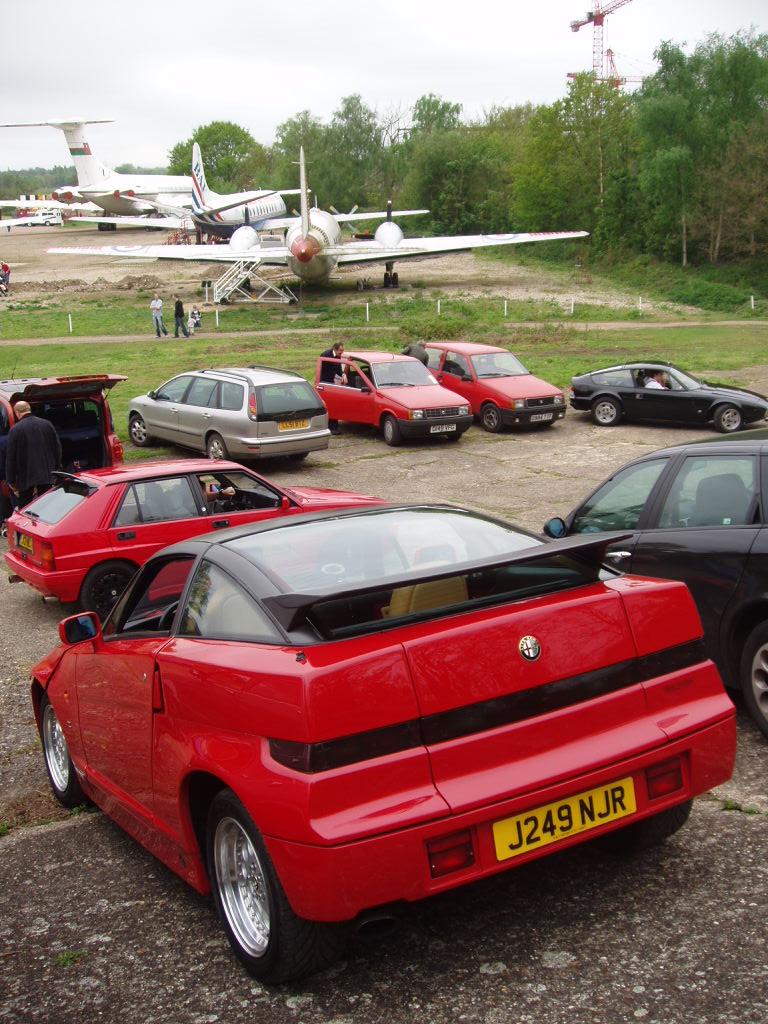 Alfa Romeo at the Auto Italia 2005 'Spring Italian Car Day' at Brooklands - 30th April 2005