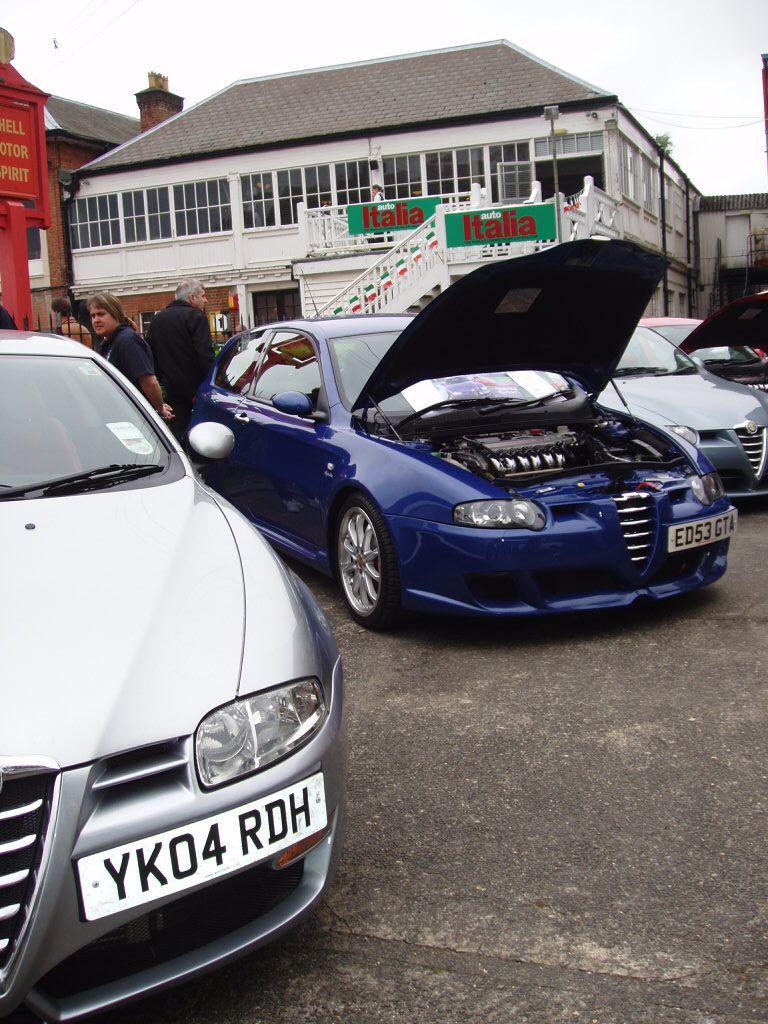 Autodelta at the Auto Italia 2005 'Italian Car Day' at Brooklands