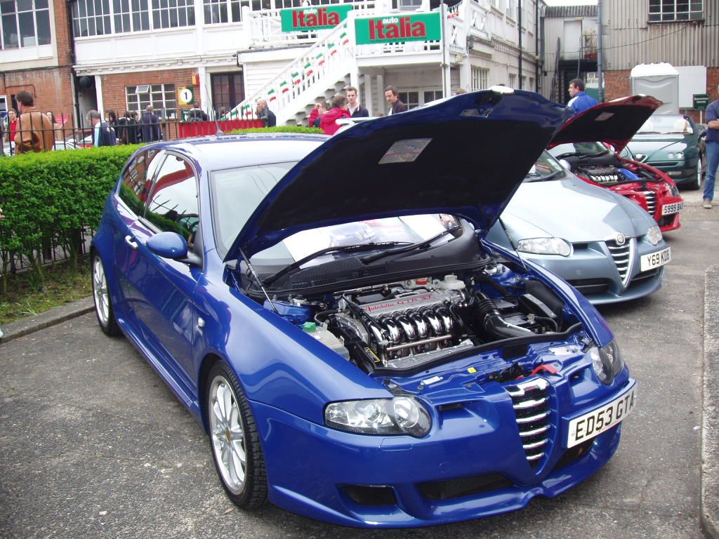 Autodelta at the Auto Italia 2005 'Italian Car Day' at Brooklands