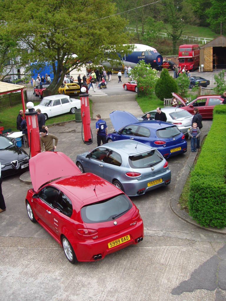 Autodelta at the Auto Italia 2005 'Italian Car Day' at Brooklands