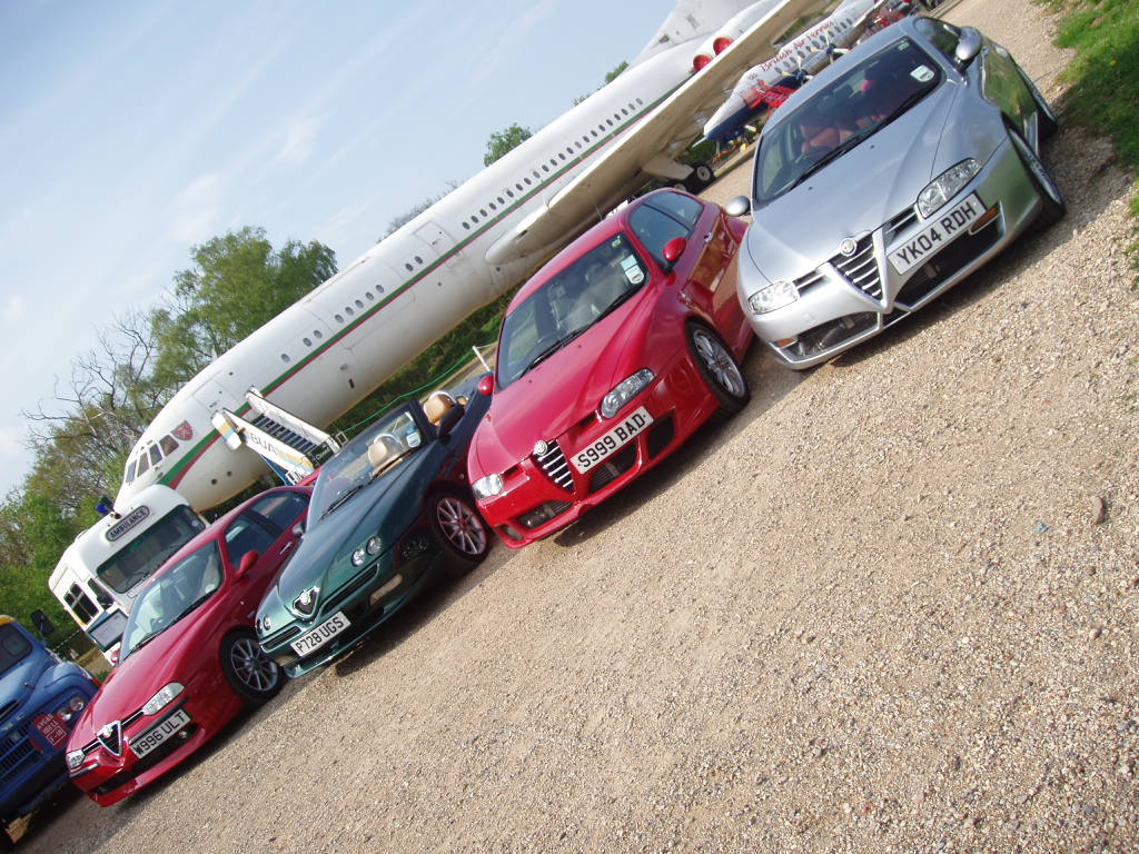 Autodelta at the Auto Italia 2005 'Italian Car Day' at Brooklands