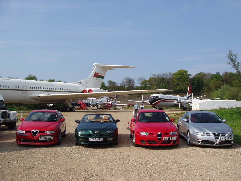 Autodelta at the Auto Italia 2005 'Italian Car Day' at Brooklands