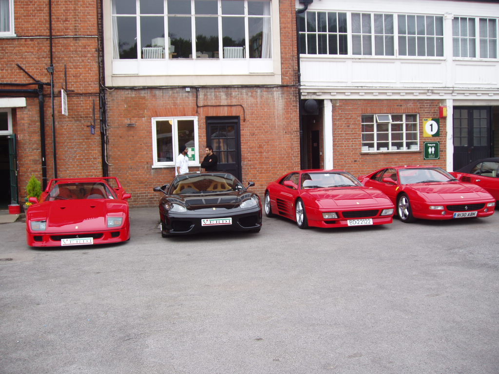 Ferrari at 2005 Auto Italia 'Spring Italian Car Day' at Brooklands