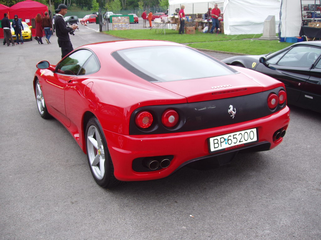 Ferrari at 2005 Auto Italia 'Spring Italian Car Day' at Brooklands