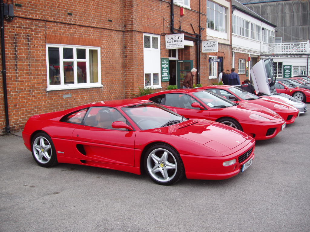 Ferrari at 2005 Auto Italia 'Spring Italian Car Day' at Brooklands