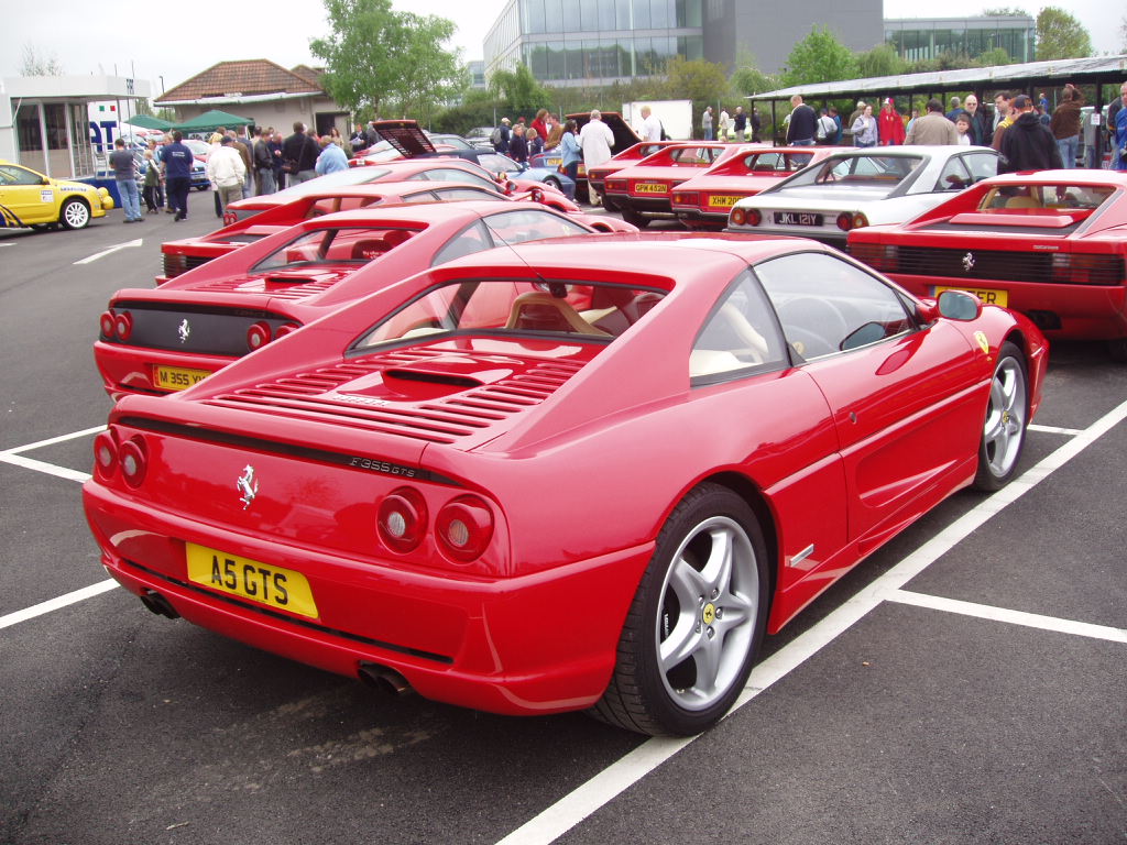 Ferrari at 2005 Auto Italia 'Spring Italian Car Day' at Brooklands