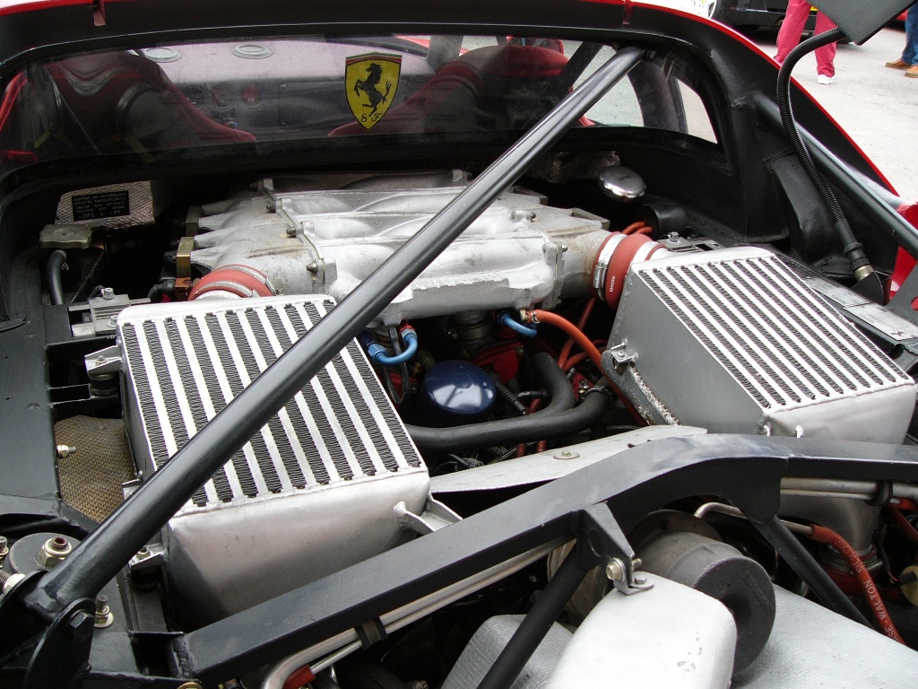 Ferrari at 2005 Auto Italia 'Spring Italian Car Day' at Brooklands