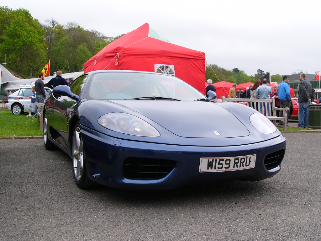 Ferrari at 2005 Auto Italia 'Spring Italian Car Day' at Brooklands