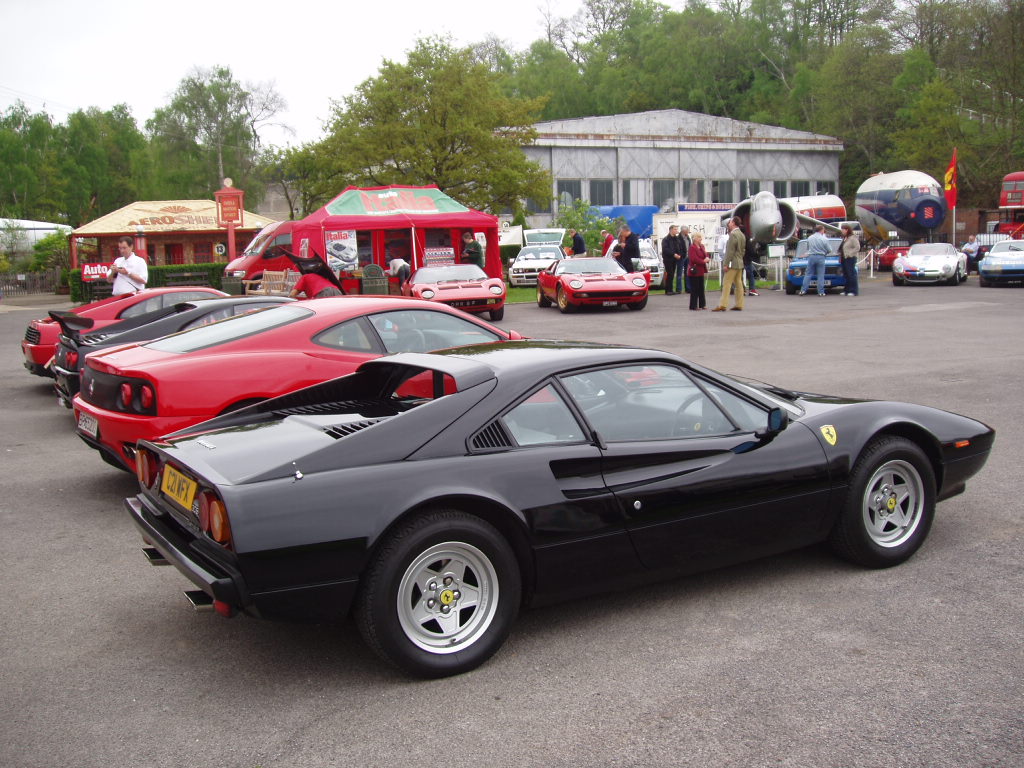 Ferrari at 2005 Auto Italia 'Spring Italian Car Day' at Brooklands