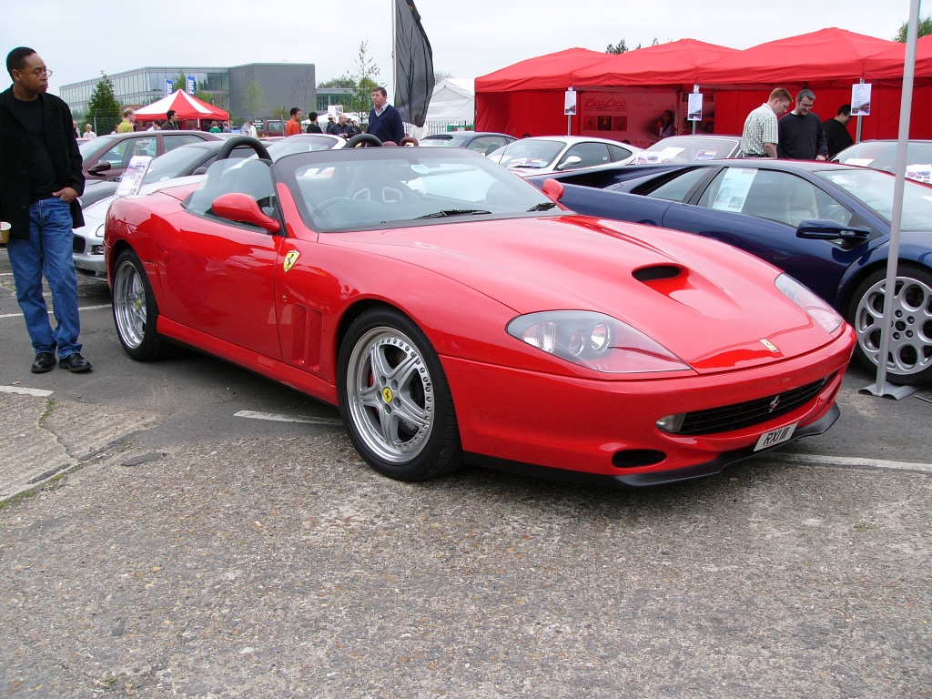 Ferrari at 2005 Auto Italia 'Spring Italian Car Day' at Brooklands