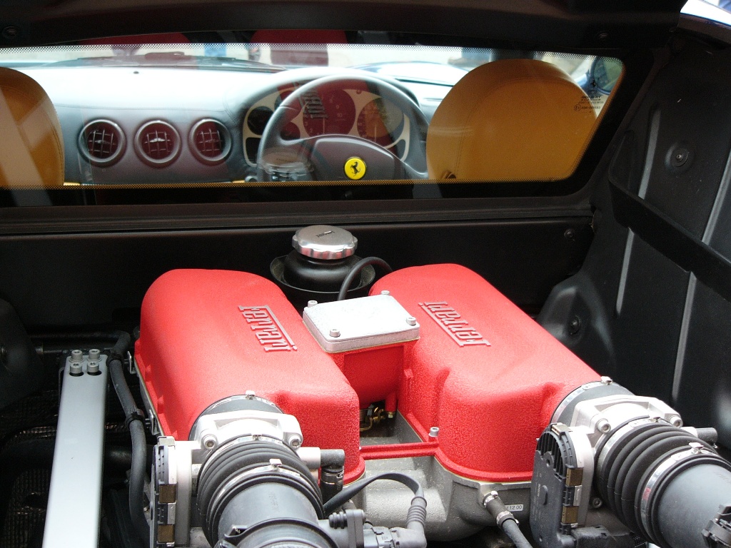 Ferrari at 2005 Auto Italia 'Spring Italian Car Day' at Brooklands