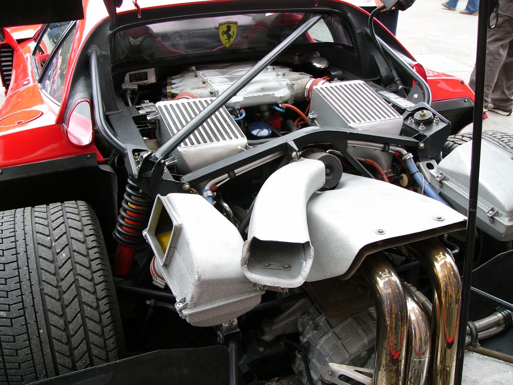 Ferrari at 2005 Auto Italia 'Spring Italian Car Day' at Brooklands