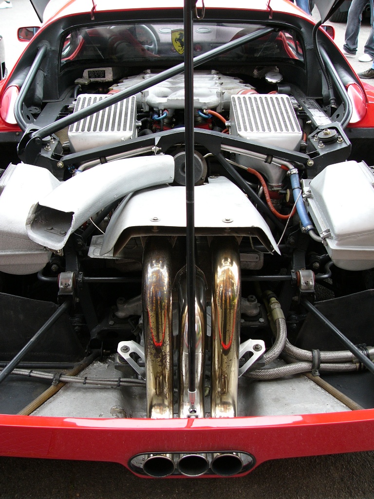 Ferrari at 2005 Auto Italia 'Spring Italian Car Day' at Brooklands