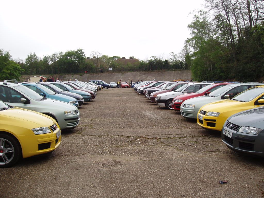 Fiat at the 2005 Auto Italia 'Spring Italian Car' Day, Brooklands