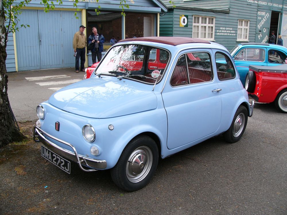 Fiat at the 2005 Auto Italia 'Spring Italian Car' Day, Brooklands