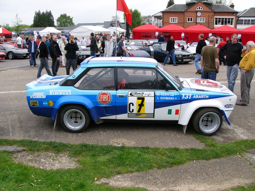 Fiat at the 2005 Auto Italia 'Spring Italian Car' Day, Brooklands