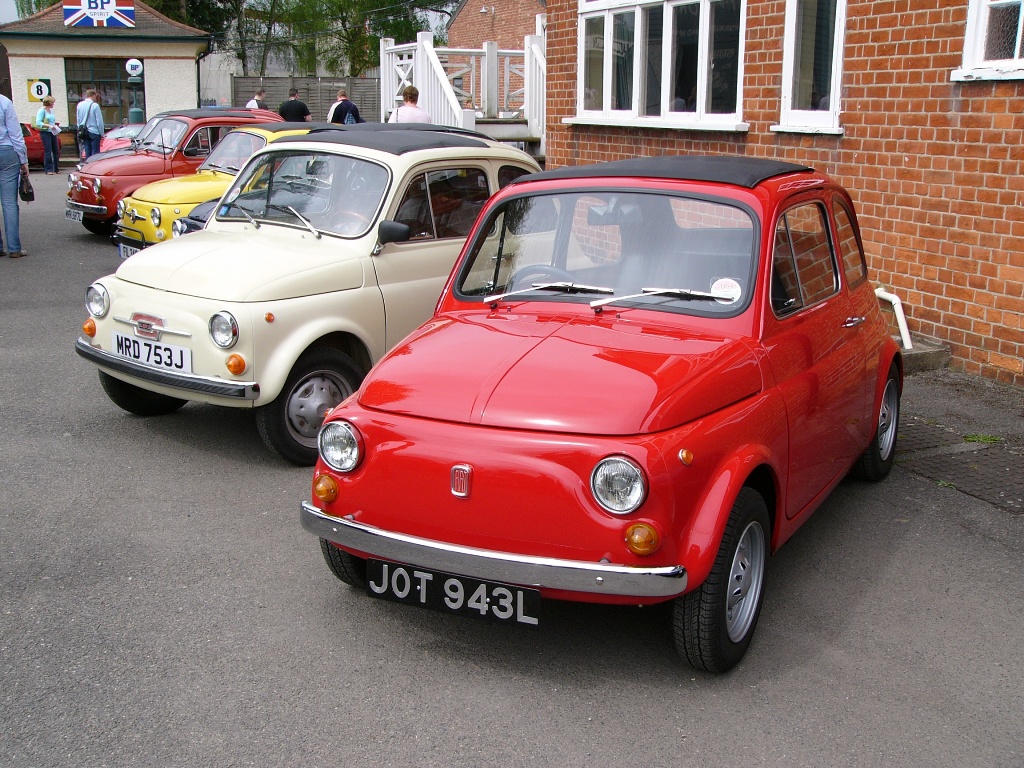 Fiat at the 2005 Auto Italia 'Spring Italian Car' Day, Brooklands