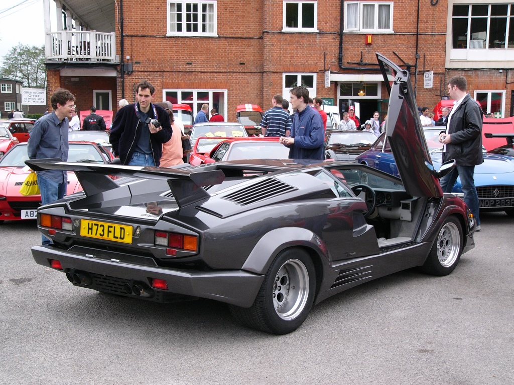 Lamborghini at the 2005 Auto Italia Spring Italian Car Day at Brooklands