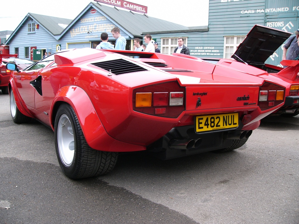 Lamborghini at the 2005 Auto Italia Spring Italian Car Day at Brooklands