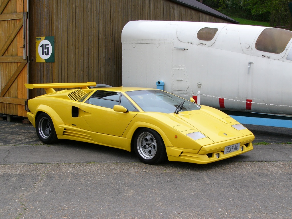 Lamborghini at the 2005 Auto Italia Spring Italian Car Day at Brooklands