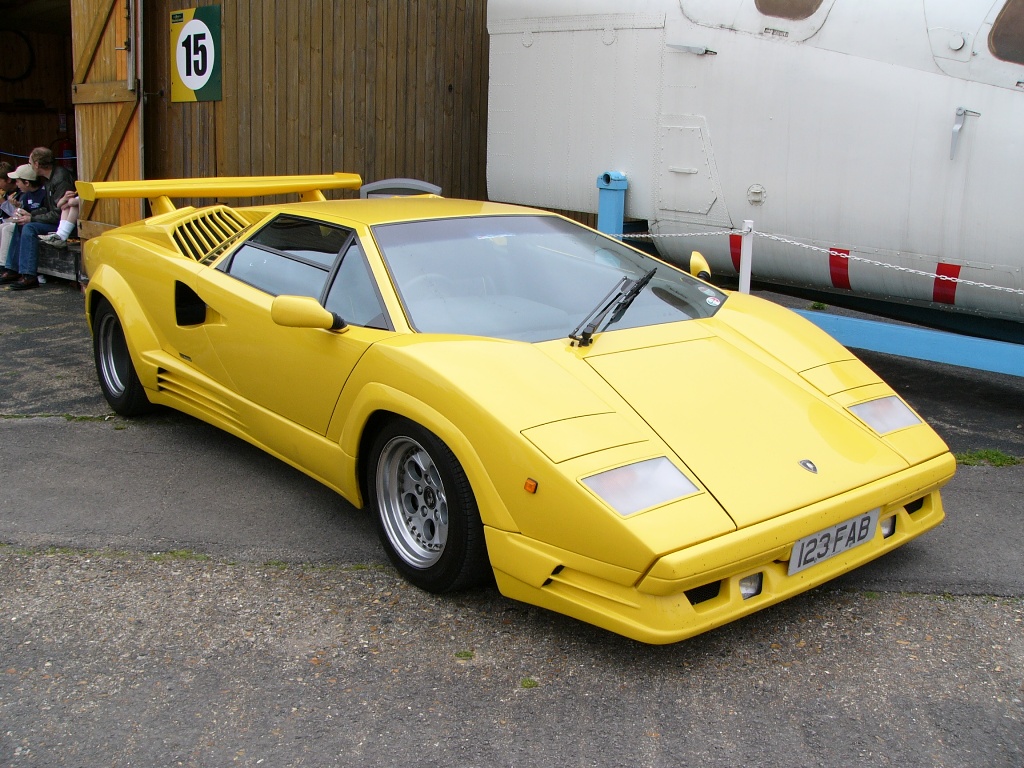 Lamborghini at the 2005 Auto Italia Spring Italian Car Day at Brooklands