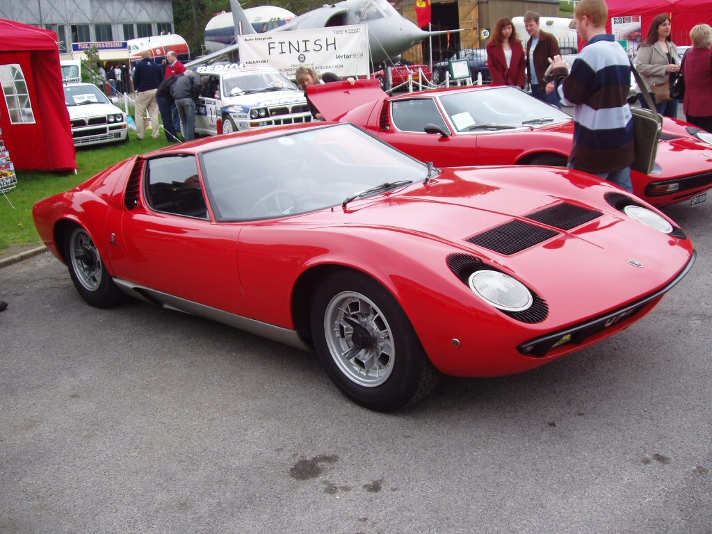 Lamborghini at the 2005 Auto Italia Spring Italian Car Day at Brooklands