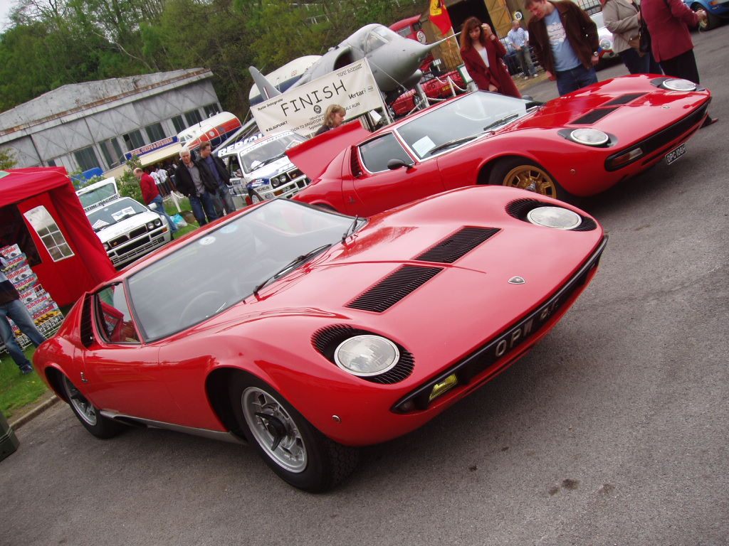 Lamborghini at the 2005 Auto Italia Spring Italian Car Day at Brooklands