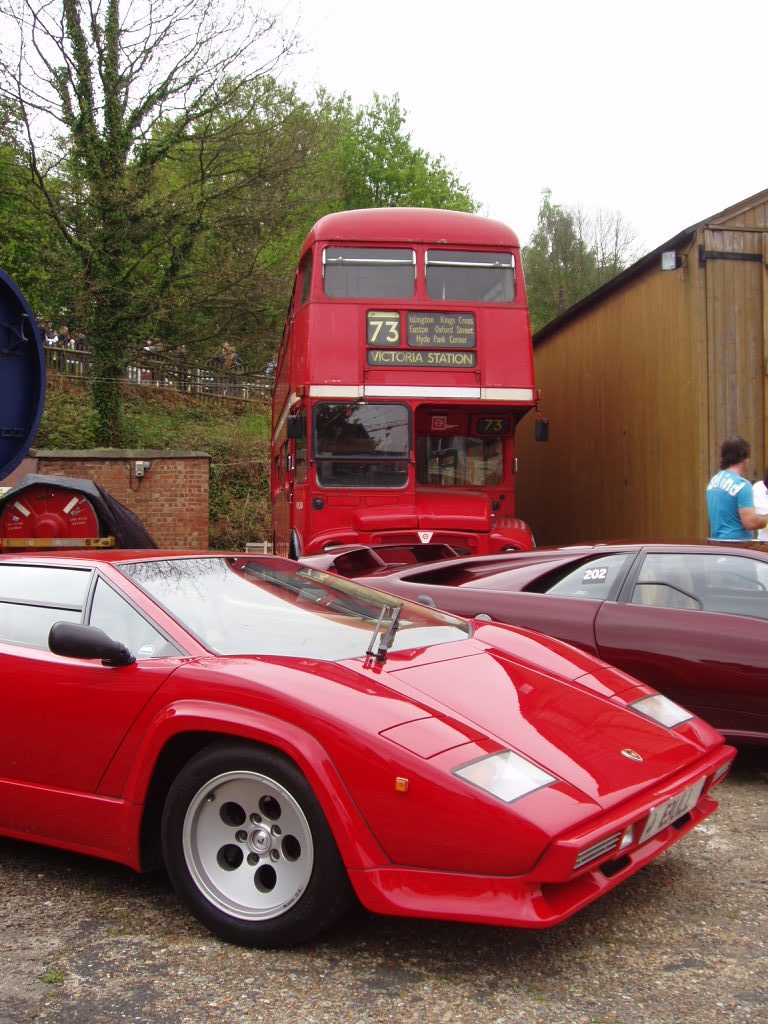 Lamborghini at the 2005 Auto Italia Spring Italian Car Day at Brooklands