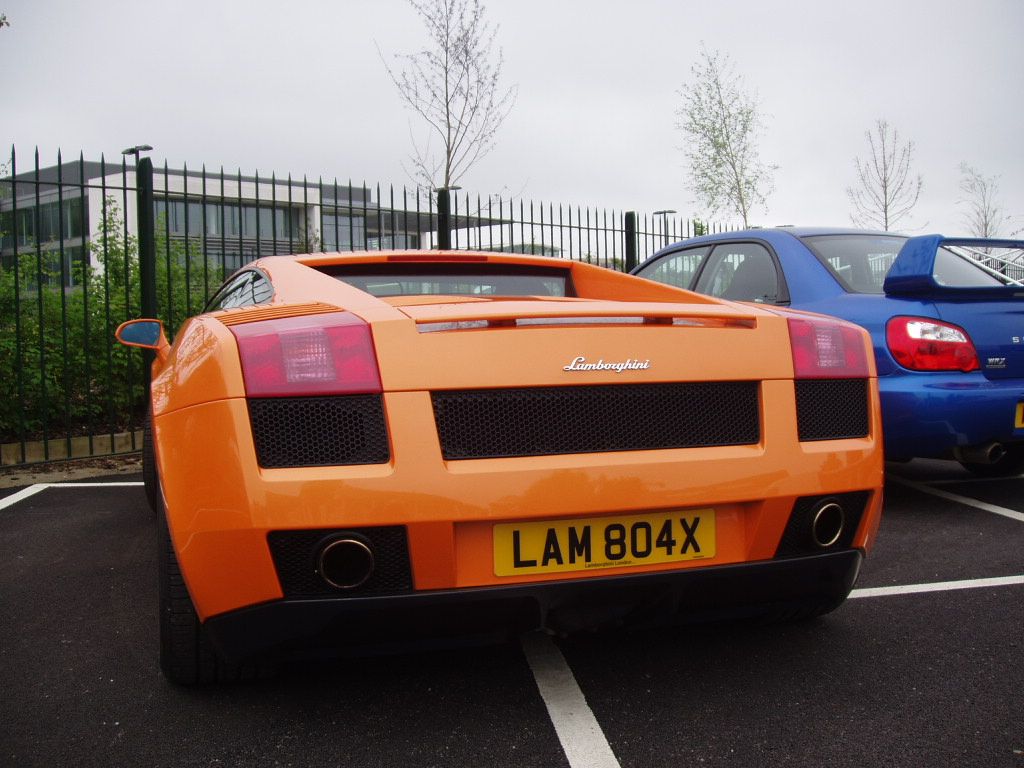 Lamborghini at the 2005 Auto Italia Spring Italian Car Day at Brooklands