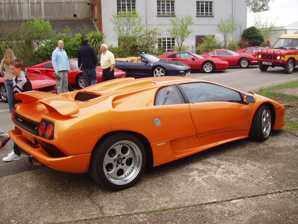 Lamborghini at the 2005 Auto Italia Spring Italian Car Day at Brooklands