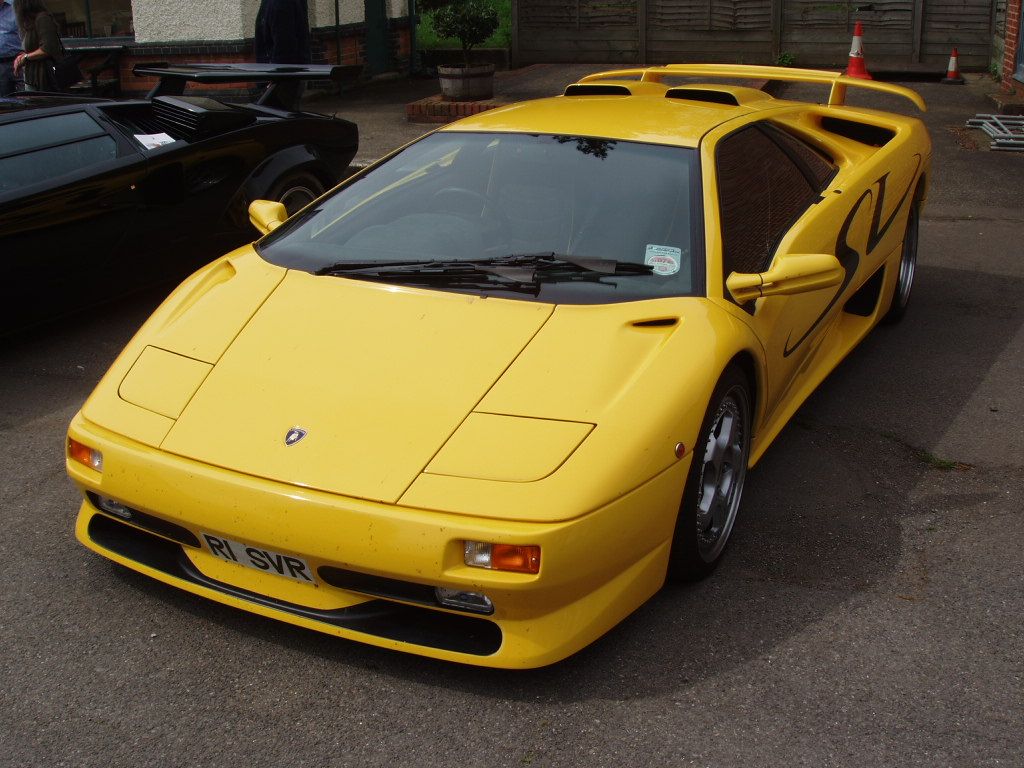 Lamborghini at the 2005 Auto Italia Spring Italian Car Day at Brooklands