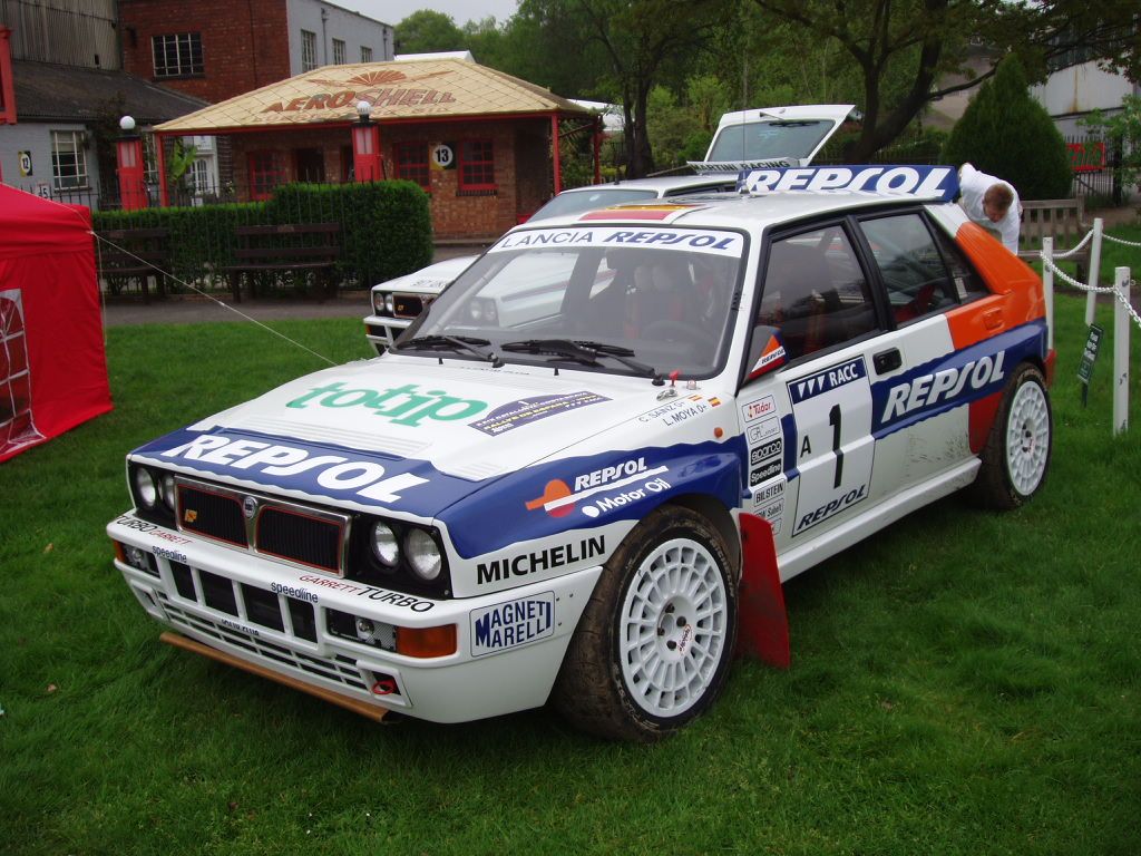 Lancia at the 2005 Auto Italia Spring Italian Car Day, Brooklands