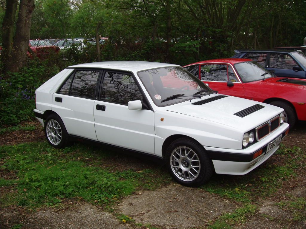 Lancia at the 2005 Auto Italia Spring Italian Car Day, Brooklands