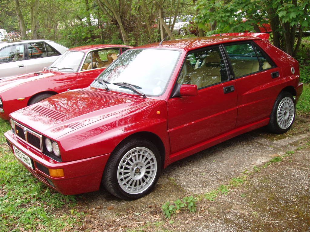 Lancia at the 2005 Auto Italia Spring Italian Car Day, Brooklands