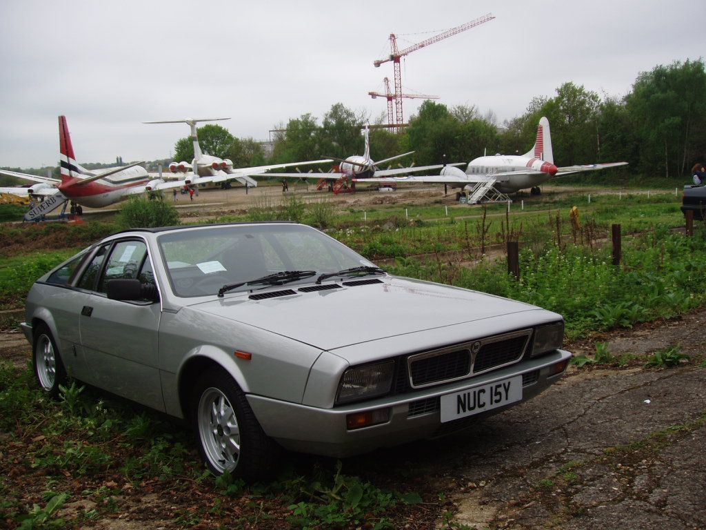 Lancia at the 2005 Auto Italia Spring Italian Car Day, Brooklands