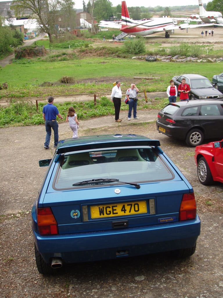 Lancia at the 2005 Auto Italia Spring Italian Car Day, Brooklands