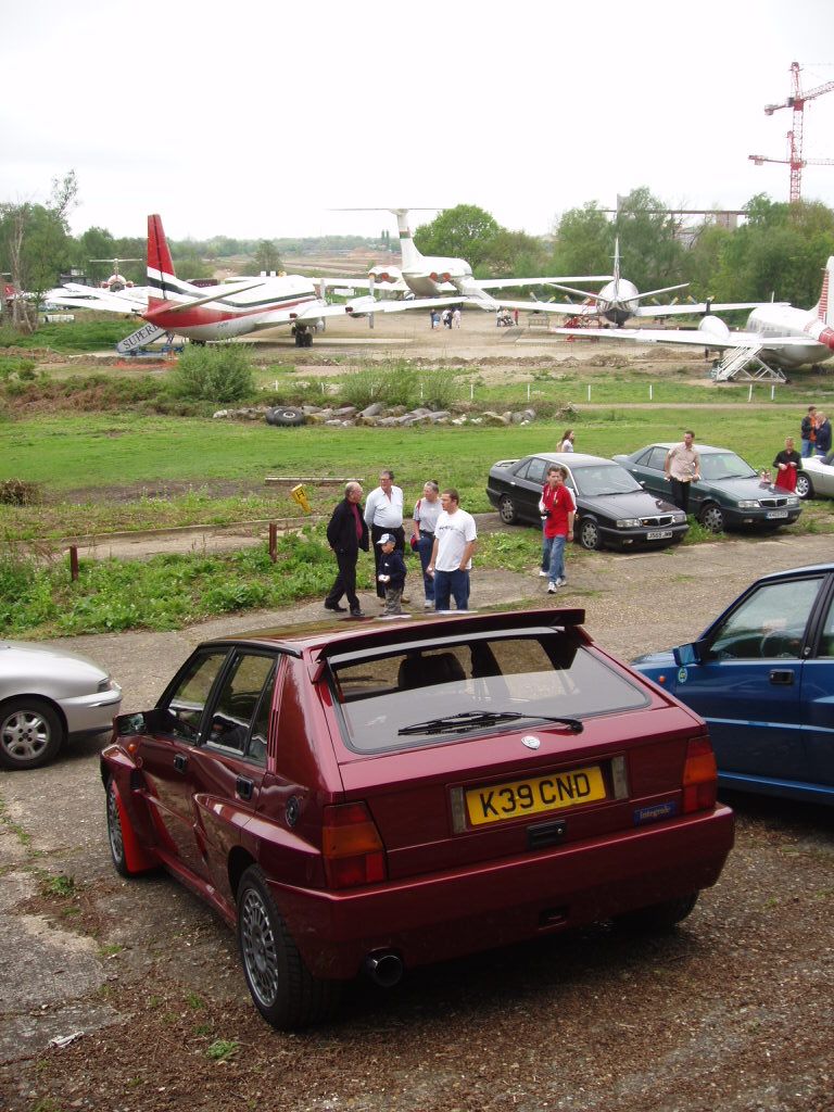 Lancia at the 2005 Auto Italia Spring Italian Car Day, Brooklands