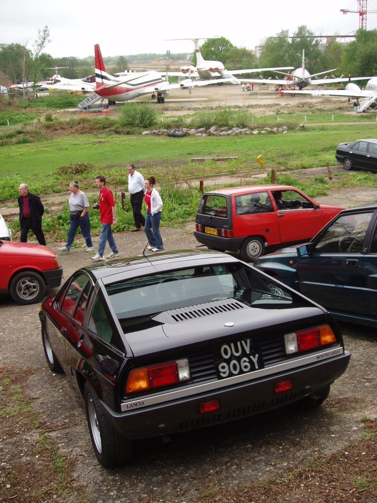 Lancia at the 2005 Auto Italia Spring Italian Car Day, Brooklands