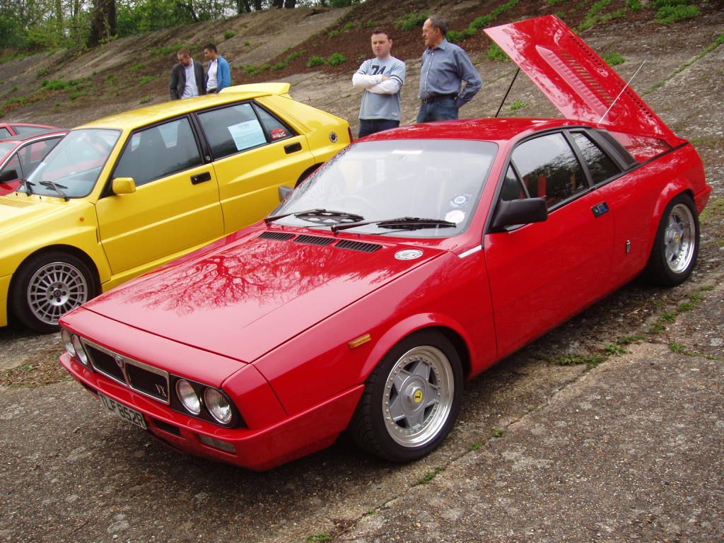 Lancia at the 2005 Auto Italia Spring Italian Car Day, Brooklands