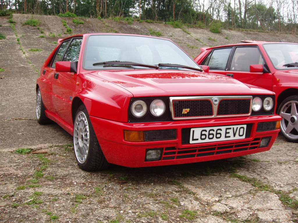 Lancia at the 2005 Auto Italia Spring Italian Car Day, Brooklands