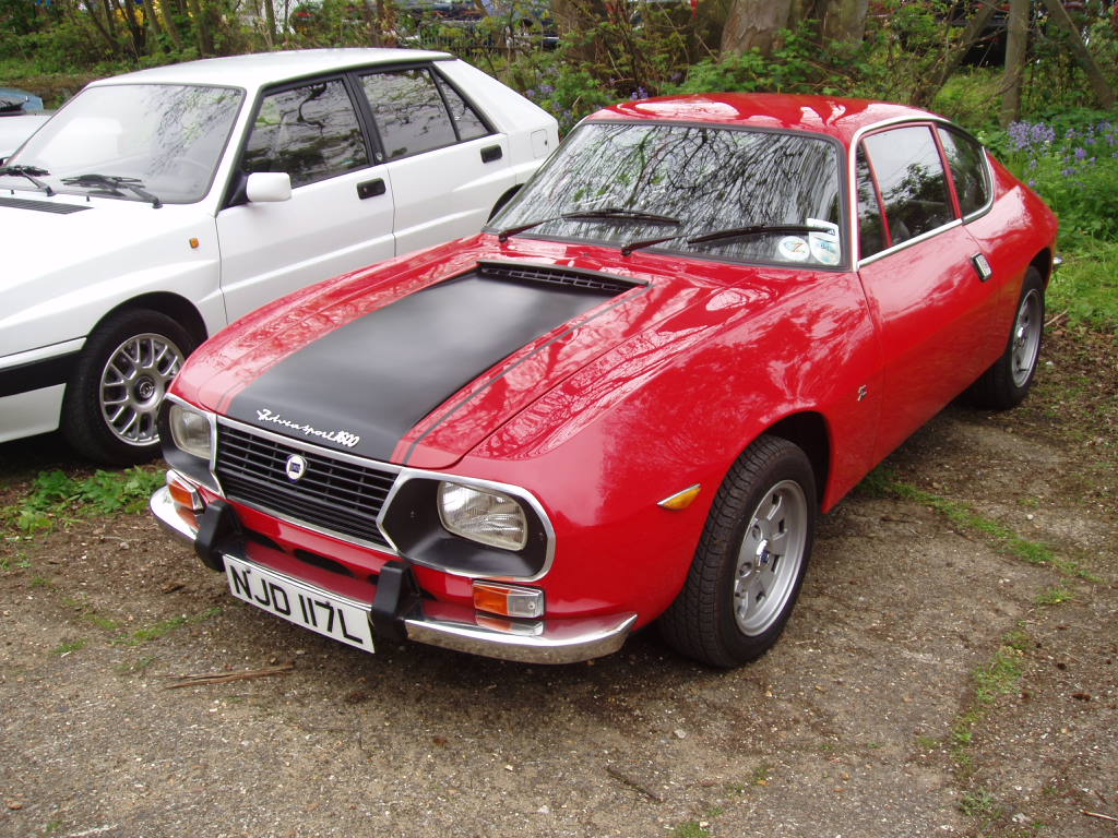 Lancia at the 2005 Auto Italia Spring Italian Car Day, Brooklands