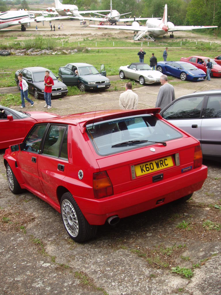 Lancia at the 2005 Auto Italia Spring Italian Car Day, Brooklands