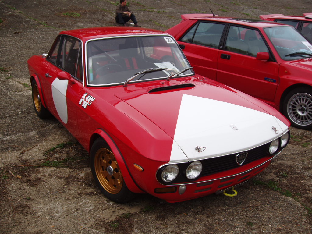 Lancia at the 2005 Auto Italia Spring Italian Car Day, Brooklands