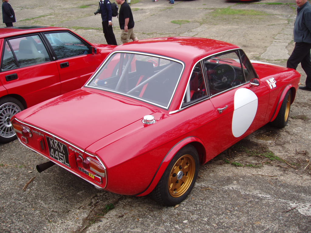 Lancia at the 2005 Auto Italia Spring Italian Car Day, Brooklands