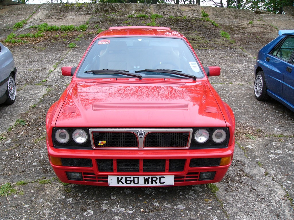 Lancia at the 2005 Auto Italia Spring Italian Car Day, Brooklands