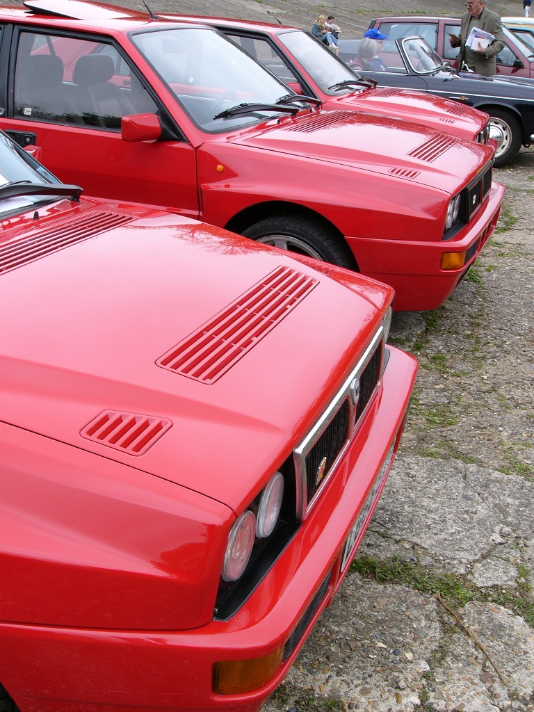 Lancia at the 2005 Auto Italia Spring Italian Car Day, Brooklands