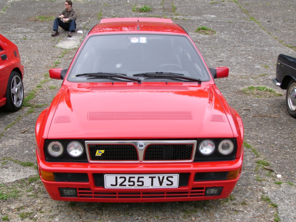 Lancia at the 2005 Auto Italia Spring Italian Car Day, Brooklands