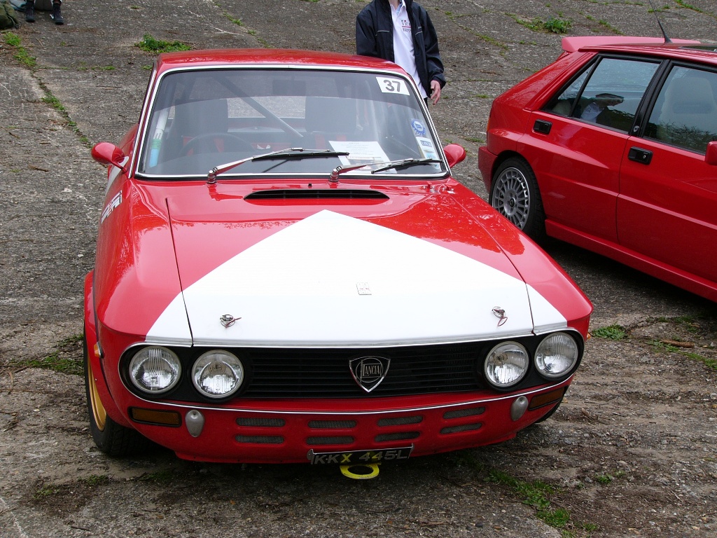 Lancia at the 2005 Auto Italia Spring Italian Car Day, Brooklands